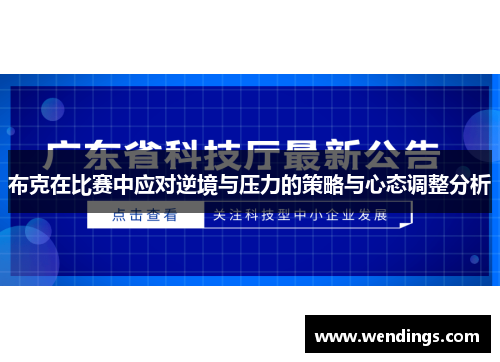 布克在比赛中应对逆境与压力的策略与心态调整分析